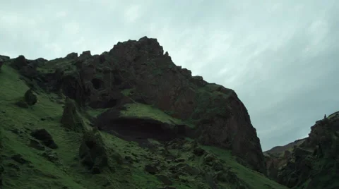 Iceland, Mountains Landscape. Stock Footage 47887097