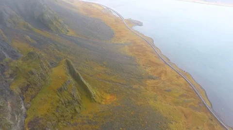 Iceland nature from the dron Stock Footage 120303399