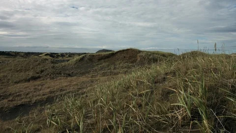 Iceland NorthE ErodedDune WS Stock Footage 127449341