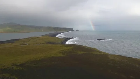 Iceland Rainbow Video stock 69887894