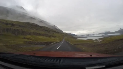 Iceland road Stock Footage 71084633