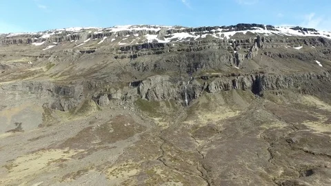 Iceland small waterfall Video stock 70655312