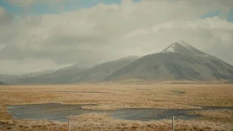 Iceland in Spring Stock Footage 91222596