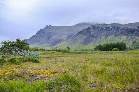 Iceland in summer Stock Photos