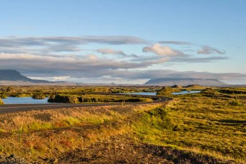 Iceland in summer Stock Photos