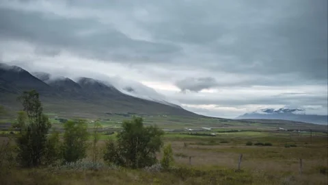 Iceland time lapse Stock Footage 134047414