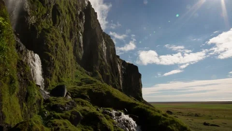 Iceland Timelapse Hill Stock Footage 153287570
