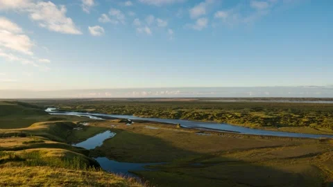 Iceland Timelapse Sunrise Stock Footage 153288360