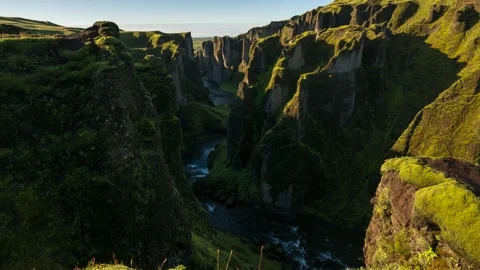 Iceland Timelapse Valley Stock Footage 153288400