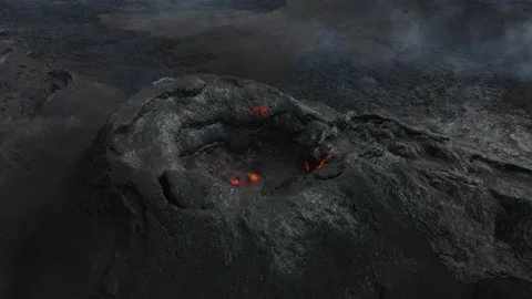 Iceland Volcano Dormant Stock Footage 159556771