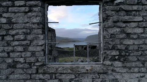 Iceland war ruins Stock Footage 81418247