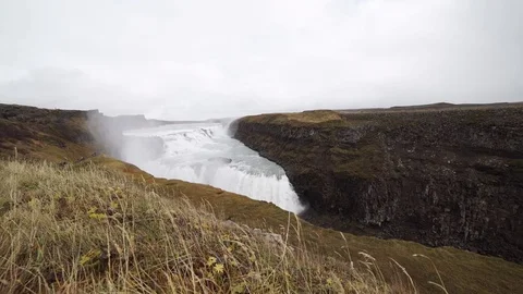 Iceland waterfall Vídeos de archivo 78260349