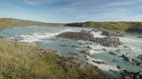 Iceland waterfall Stock Footage 101211051