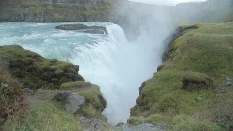 Iceland Waterfall 스톡 동영상 101211682