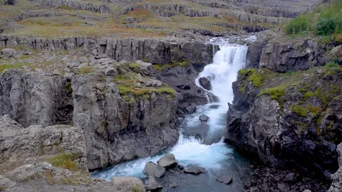 Iceland waterfall Stock Footage 101214230