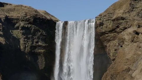 Iceland Waterfall Video stock 101657035