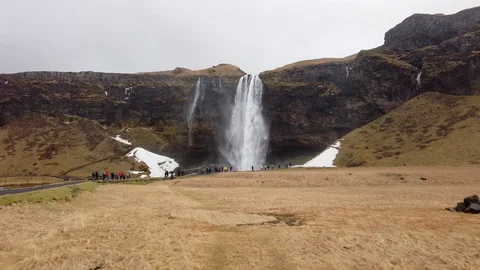 Iceland   waterfall Vídeos de archivo 106204967