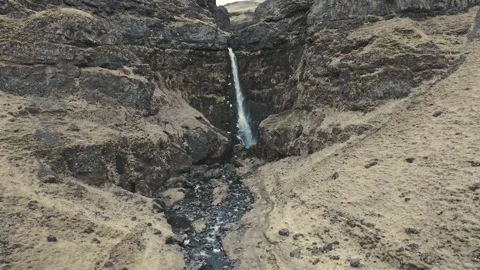 Iceland waterfall Stock Footage 273167966