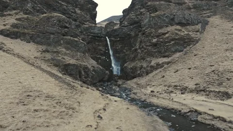 Iceland waterfall Stock Footage 273167985