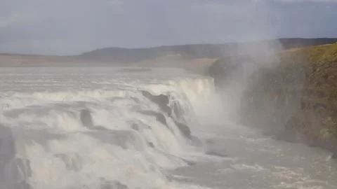Iceland waterfall loop  Stock Footage 154653357