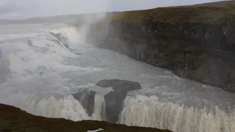 Iceland waterfall loop  Stock Footage 154653777