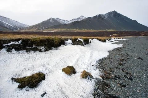 Iceland in the winter Stock Photos