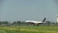 Icelandair jet landing HD Footage