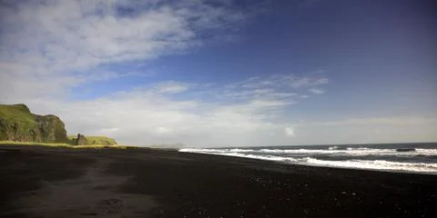 Icelandic beach Stock Photos
