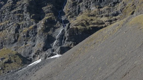 Icelandic cliffs and mountains Video stock 101668178