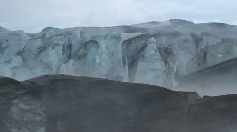 Icelandic Glacier 스톡 동영상 37146222