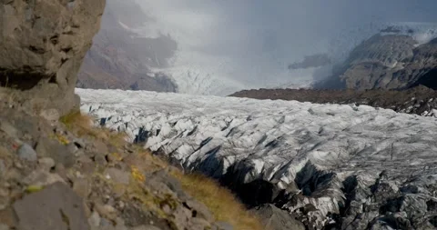 Icelandic Glacier Stock Footage 312895306