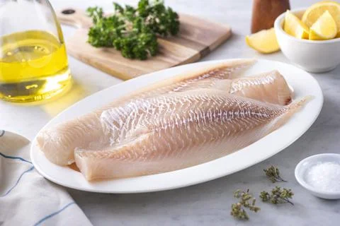 Icelandic Haddock Fillets Stock Photos