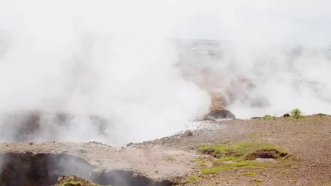 Icelandic hot springs Stock Footage 249206846