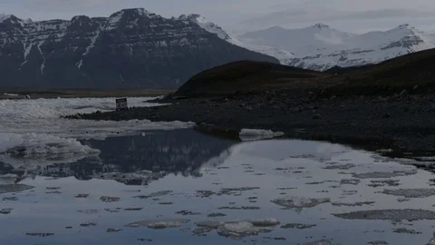 Icelandic Lake Stock-Footage 101665908