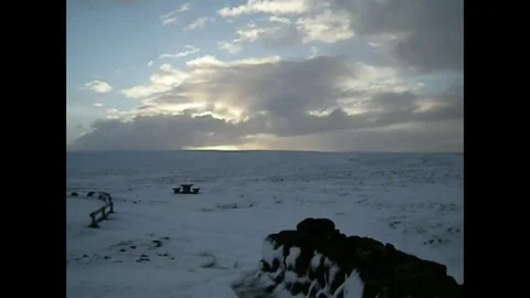Icelandic Landscape Stock Footage 327888911
