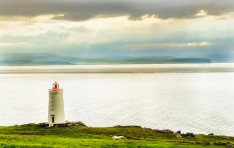 Icelandic Lighthouse Stock Photos