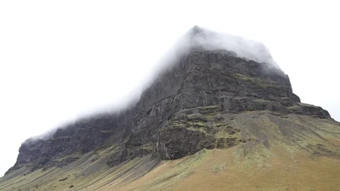 Icelandic mountain Stock Footage 78260652