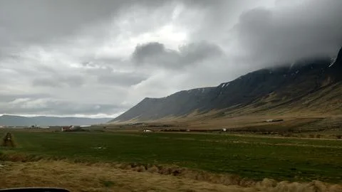 Icelandic Mountainside Stock Photos