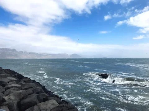 Icelandic Ocean Stock Photos