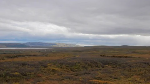 Icelandic Plain Stock Footage 83028846