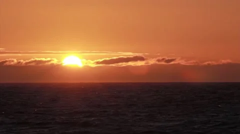 Icelandic Sunset Video stock 52722722