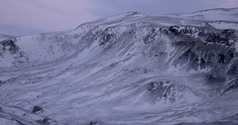 Icelandic Volcanic Landscape Vídeos de archivo 271307874