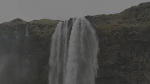 Icelandic Waterfall Stock Footage 127525963