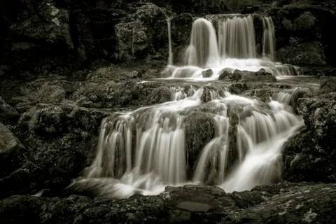 Icelandic waterfall Stock Photos