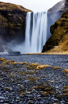 Icelandic waterfall Stock Photos