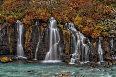 Icelandic Waterfall Stock Photos
