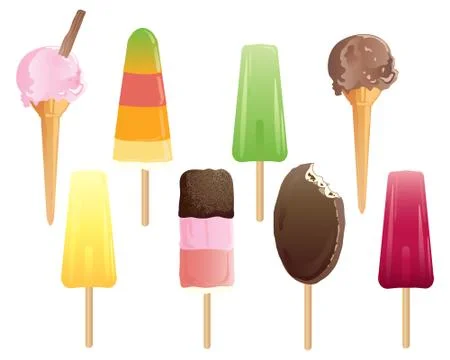 Ices Stock Illustration