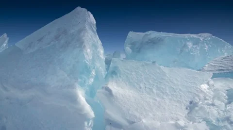 IceScapes 2 4K Stock Footage 22426964