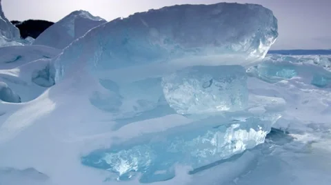 IceScapes 7 4K Stock Footage 22427503