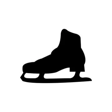 Iceskate shoe Stock Illustration